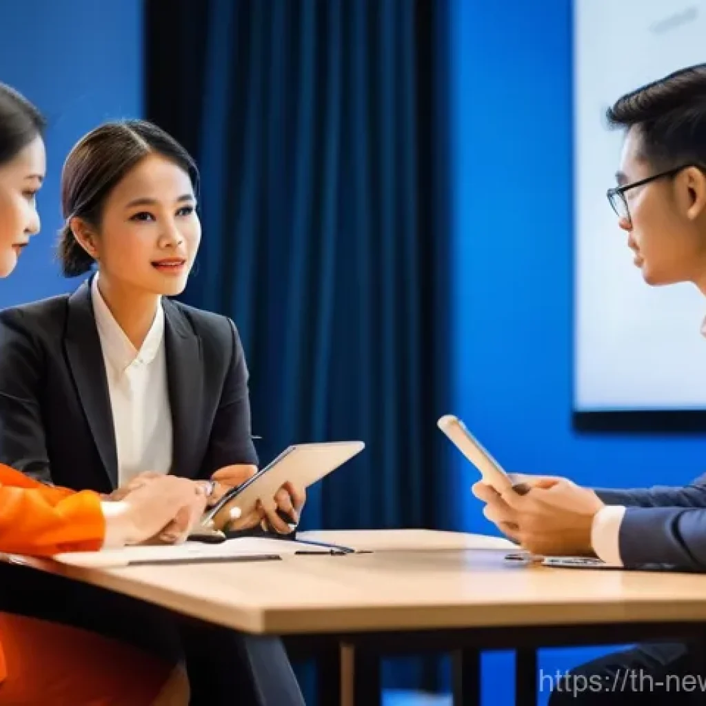 스타트업 투자 유치 성공 사례 분석 - The Visionary Pitch: A Thai Founder's Moment**
"A young, charismatic Thai startup founder, either m...
