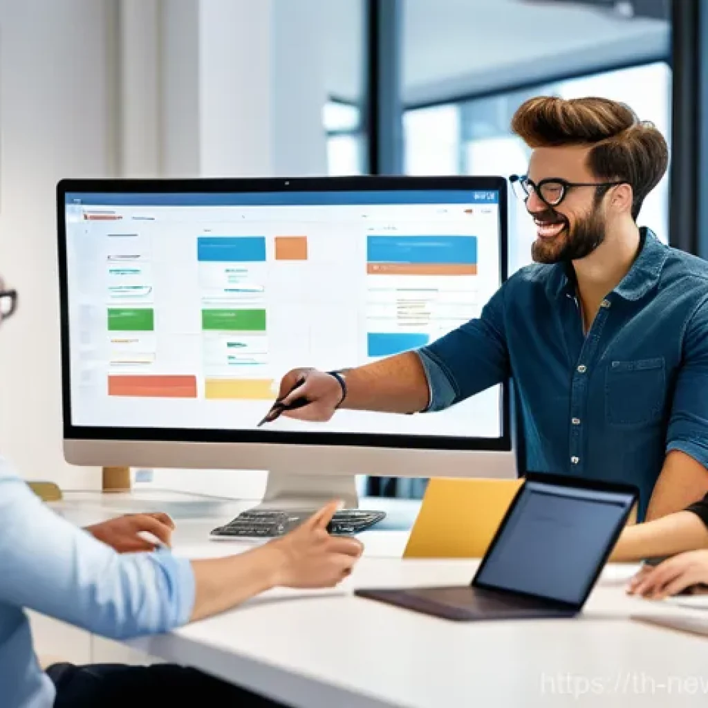 초기 스타트업을 위한 애자일 개발 방법론 - **Prompt:** A vibrant and dynamic startup team of 6-8 diverse professionals, dressed in smart casual...